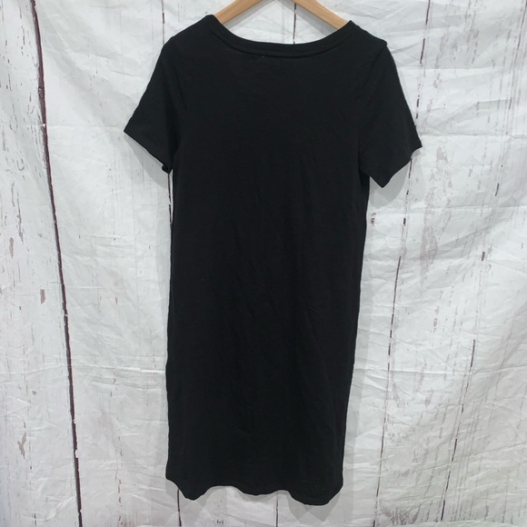 Gap black short sleeve midi cotton dress Sz S NWT - Picture 5 of 5
